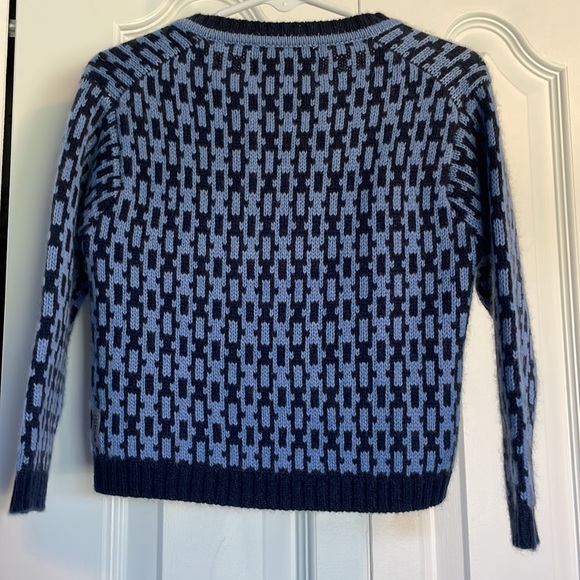 Baby Boy Blue Cashmere Sweater 18-24 Months - Picture 4 of 4